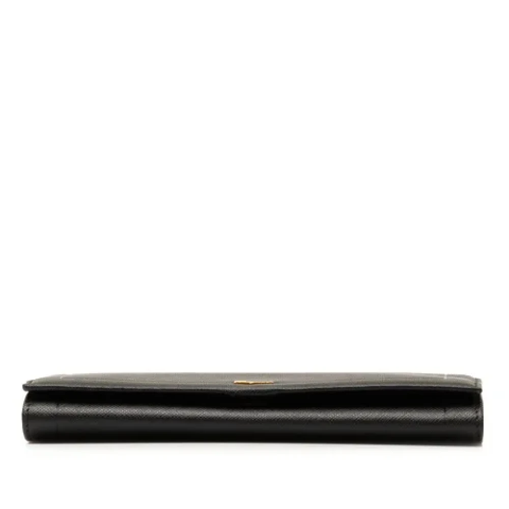 Salvatore Ferragamo Pre-owned Leather wallets Black Dames