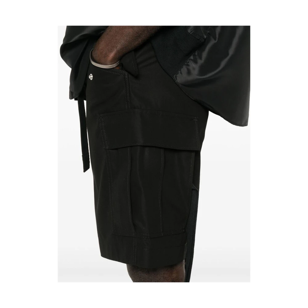 Sacai Zwarte cargobroek met zakken Black Heren