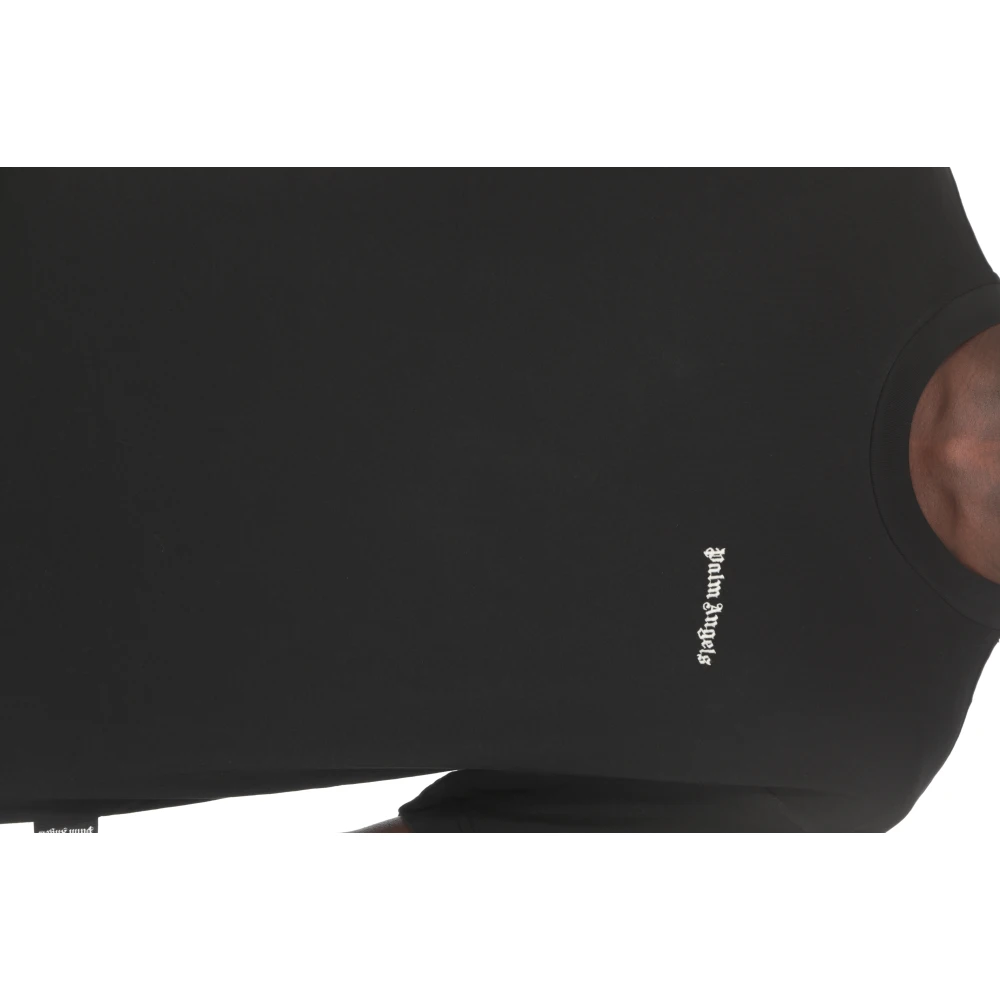 Palm Angels MultiColor Katoenen T-Shirt Set voor Mannen Black Heren