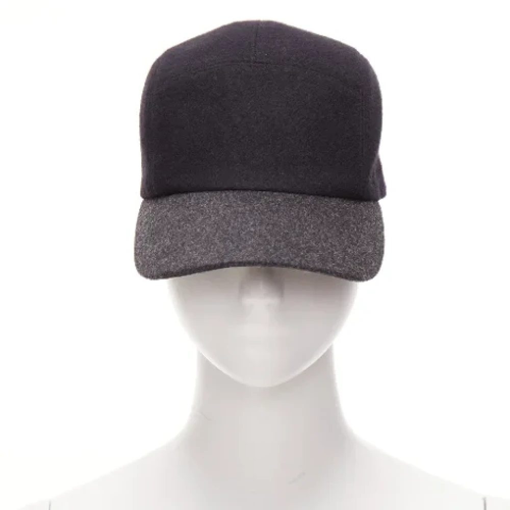 Hermès Vintage Pre-owned Wool hats Gray Dames