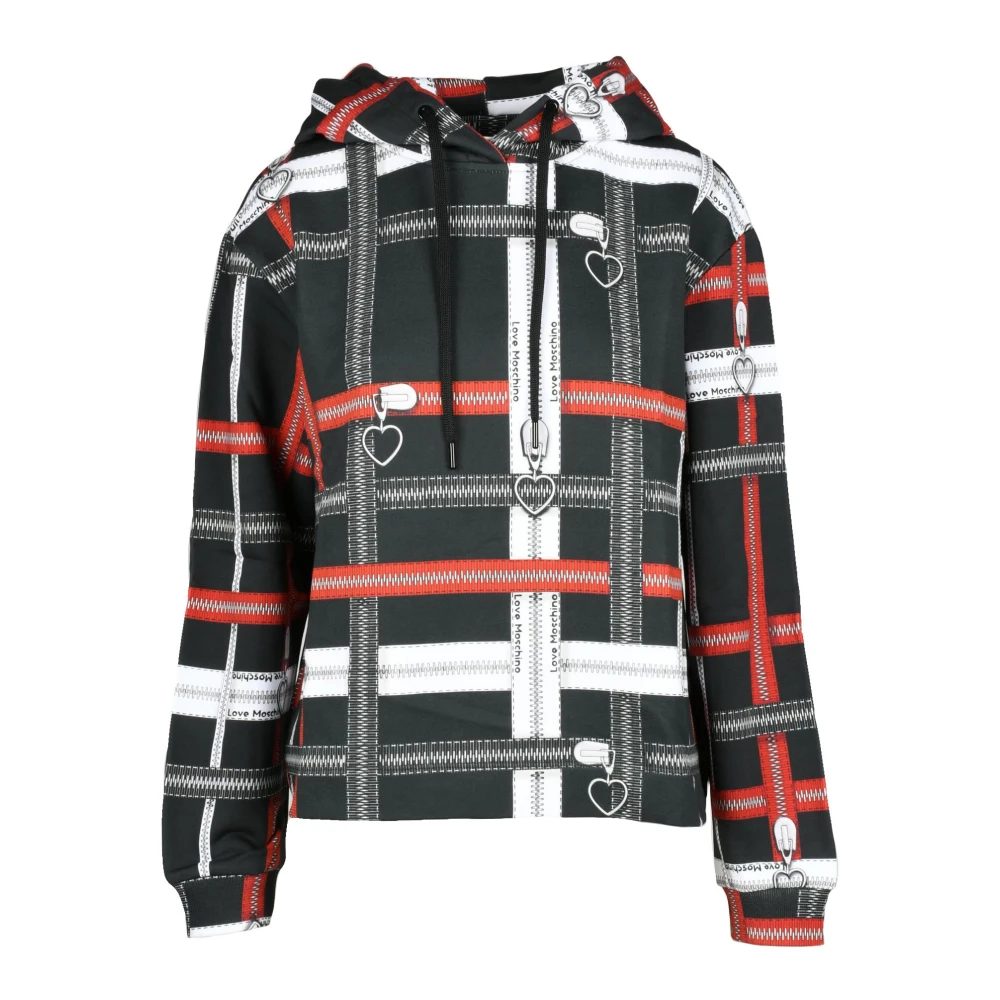 Love Moschino Katoenen Gebreide Trui Multicolor Dames