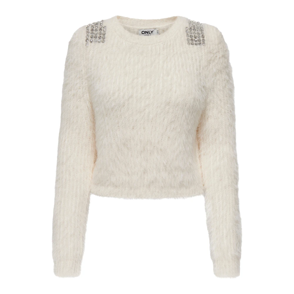 Only Stijlvolle Breigoed Collectie White Dames