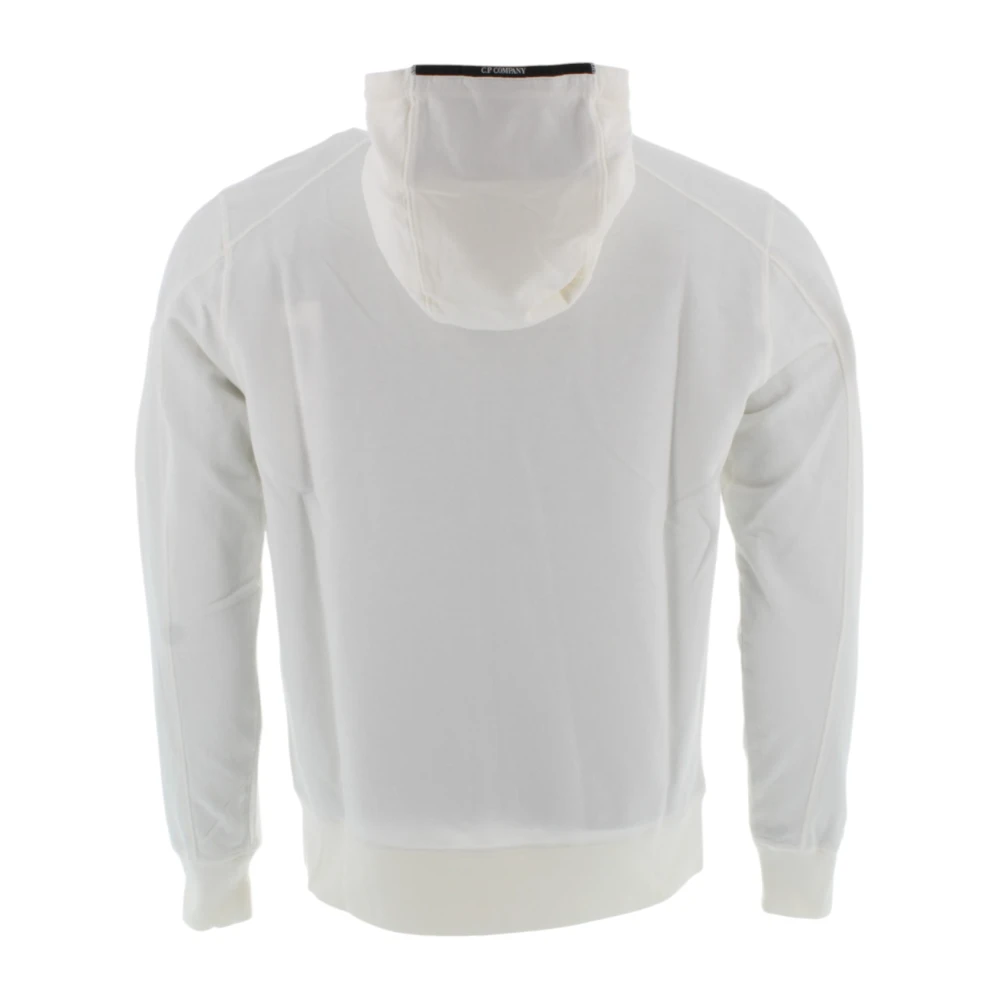 C.P. Company Witte Hoodie White Heren