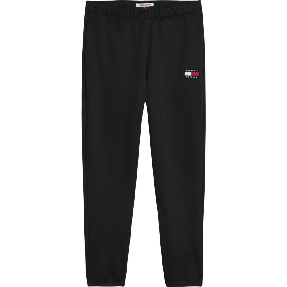 Tommy Jeans Men's Black Casual Trousers - Sweatpants - L - Trousers