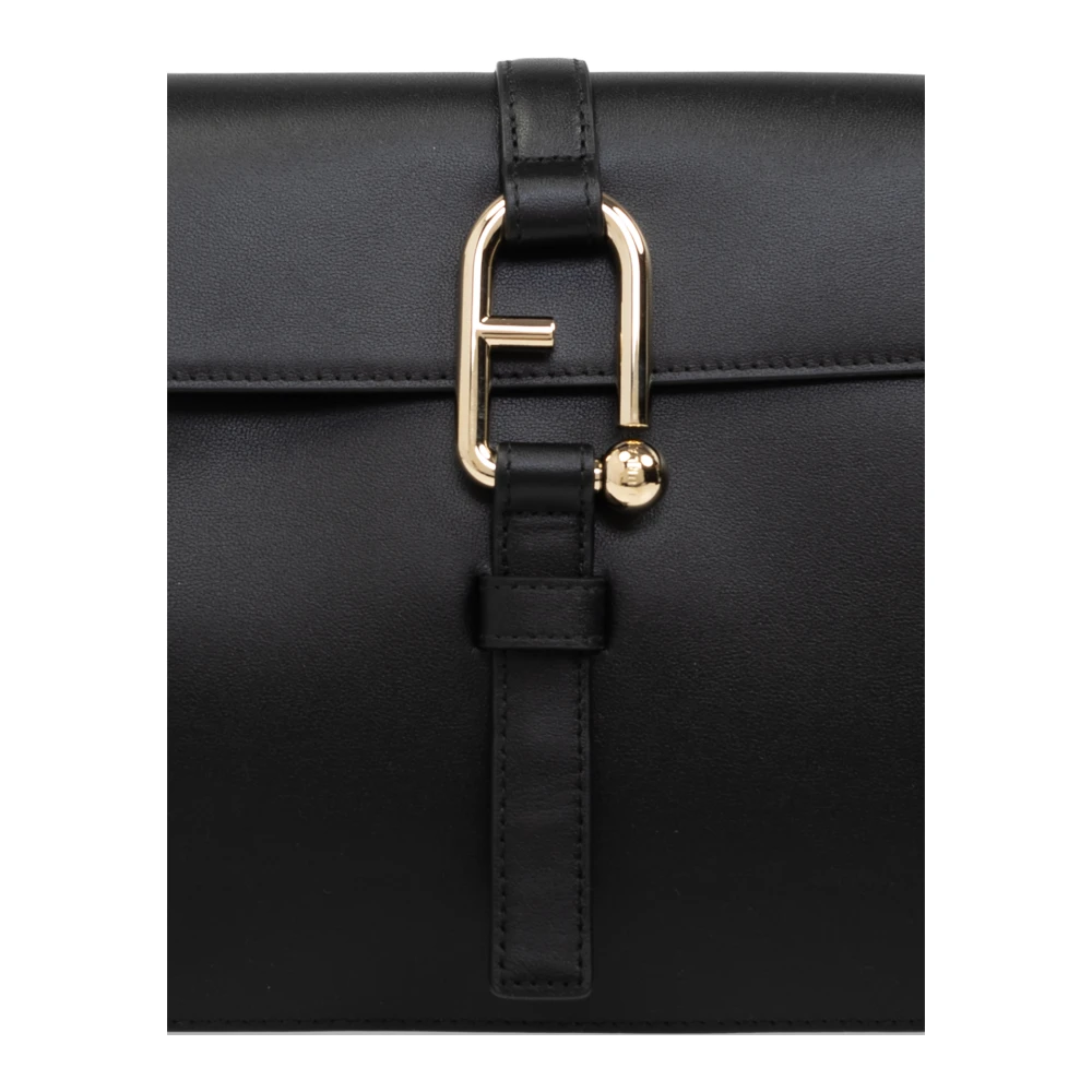 Furla Schoudertas Nuvola Black Dames