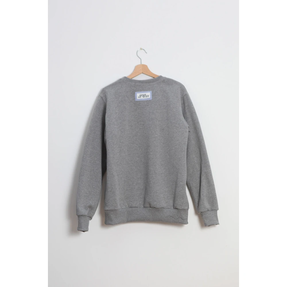 Lc23 Abstract Basketball Sweatshirt Gray Dames