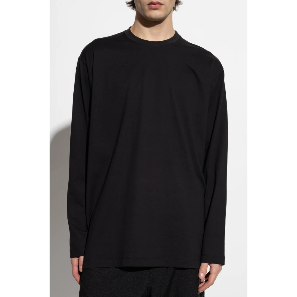 Y-3 Lange mouwen T-shirt Black Heren