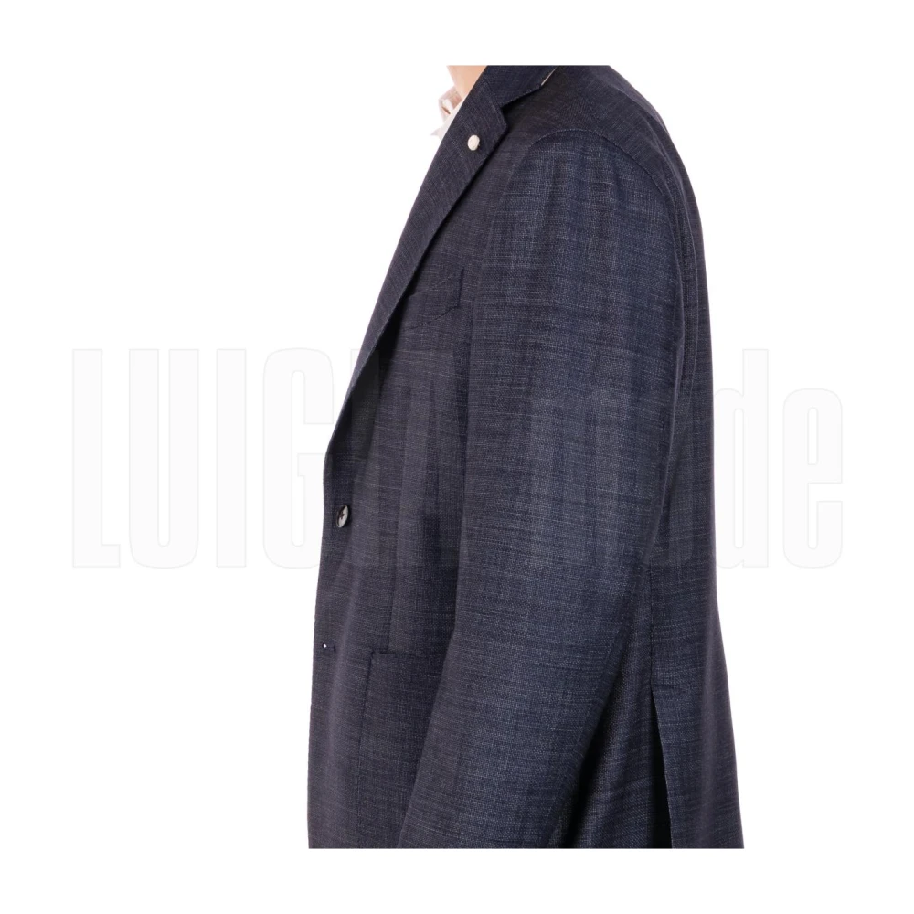 Luigi Bianchi Mantova Stijlvolle Herenjas Blue Heren