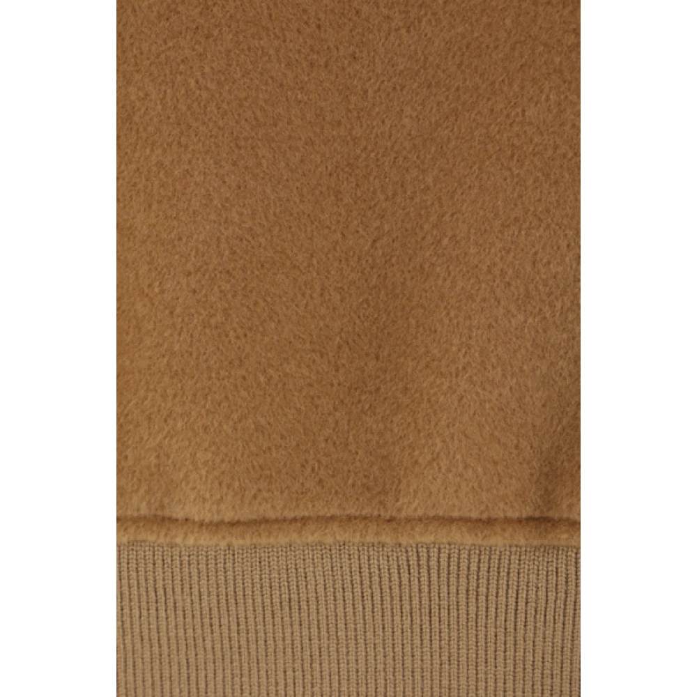Lardini Bruine wollen bomberjack Brown Heren