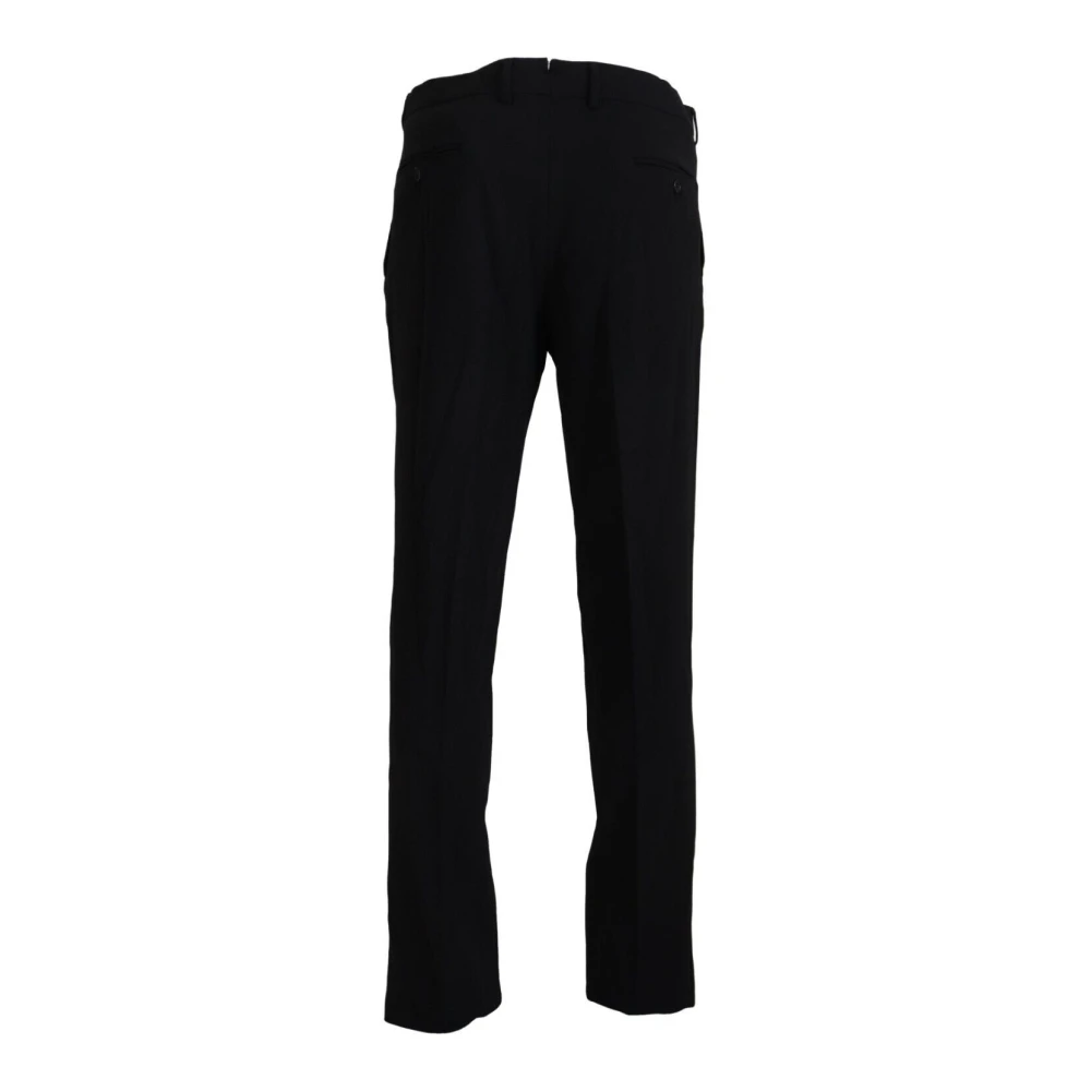 Bencivenga Elegante Zwarte MainLine Broek Black Heren