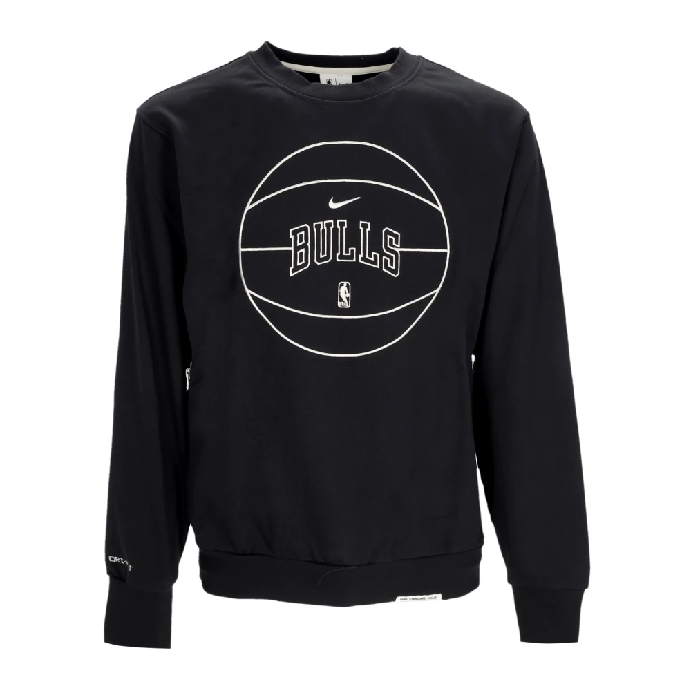 Nike NBA Standard Issue Crewneck Sweatshirt Black Heren