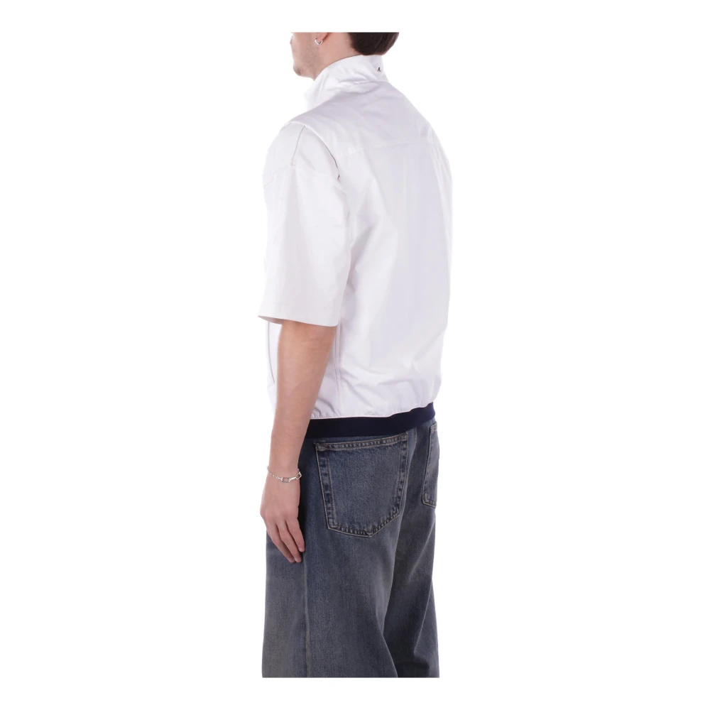 PAUL & SHARK Witte Yachting Vest met Rits White Heren