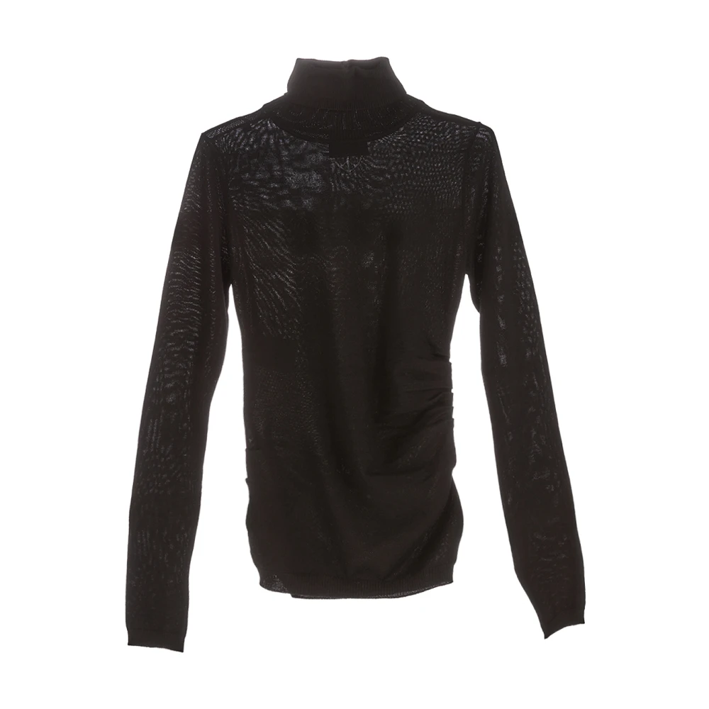 Moschino Hart Vrede Turtleneck Sweater Black Dames