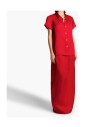 robe-en-soie-rouge