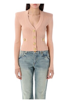 cardigan-tricot-boutons-dores-nude