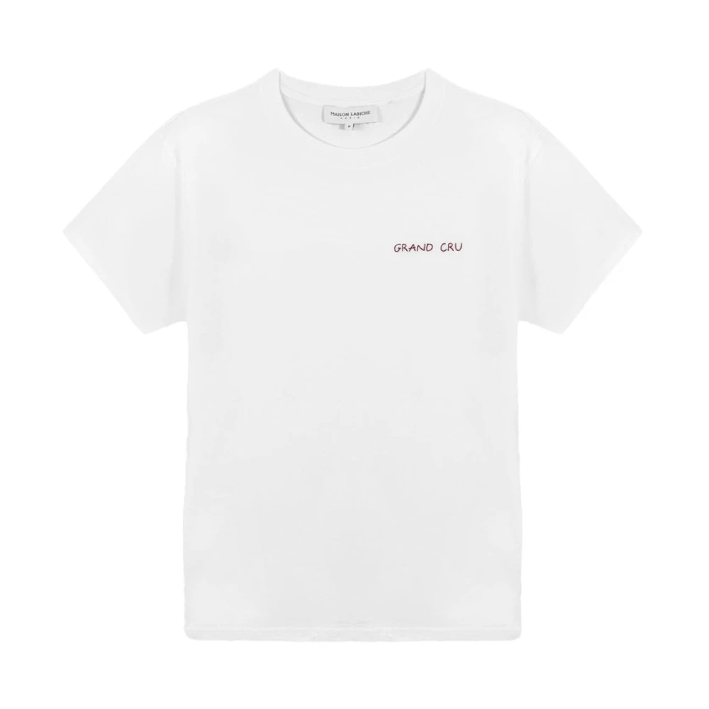 Maison Labiche Basis Popincourt T-shirt Stijlvol White Heren