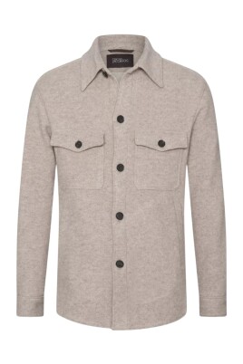 beige-overshirt-slim-fit-uldblanding