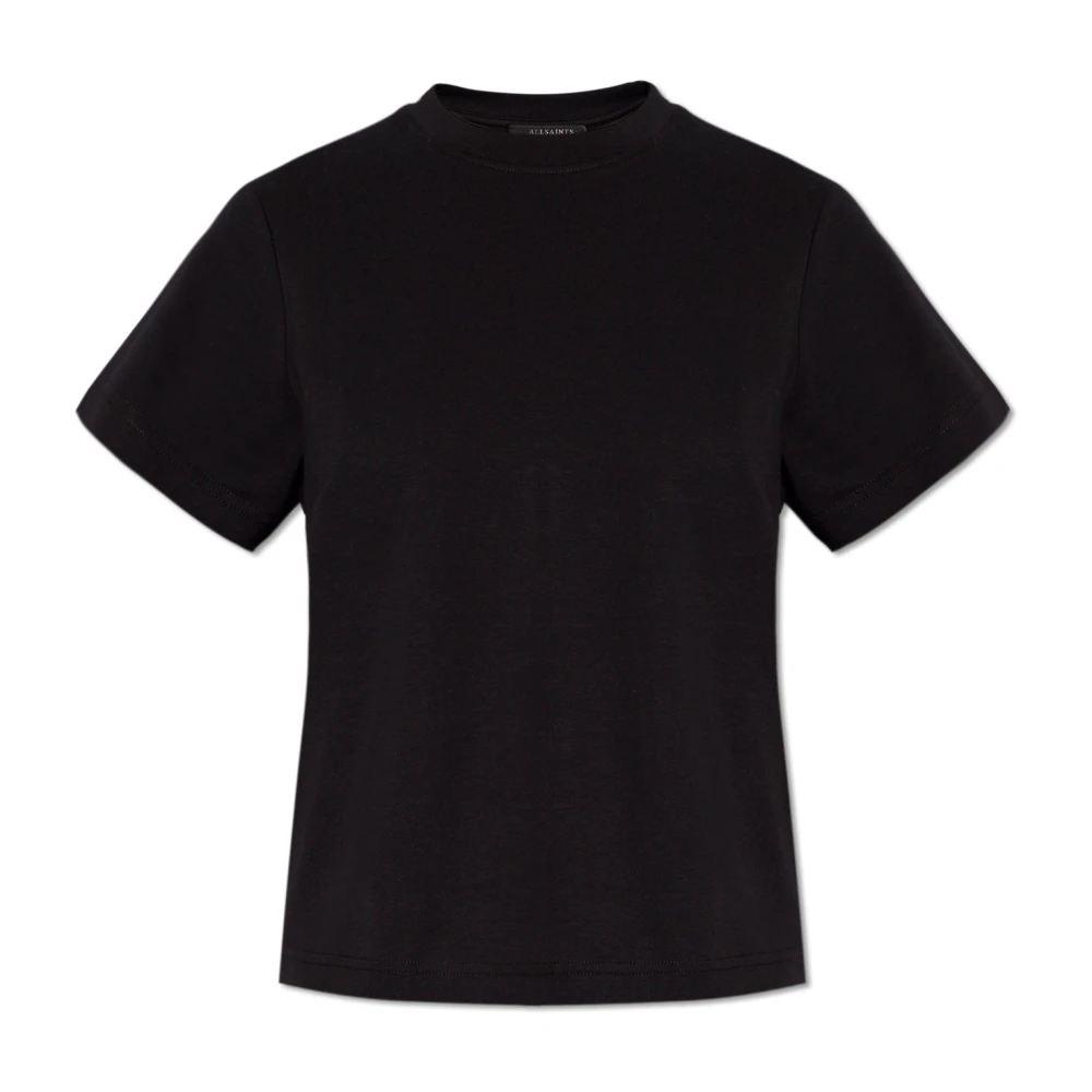 AllSaints Lisa cropped T-shirt Black Dames