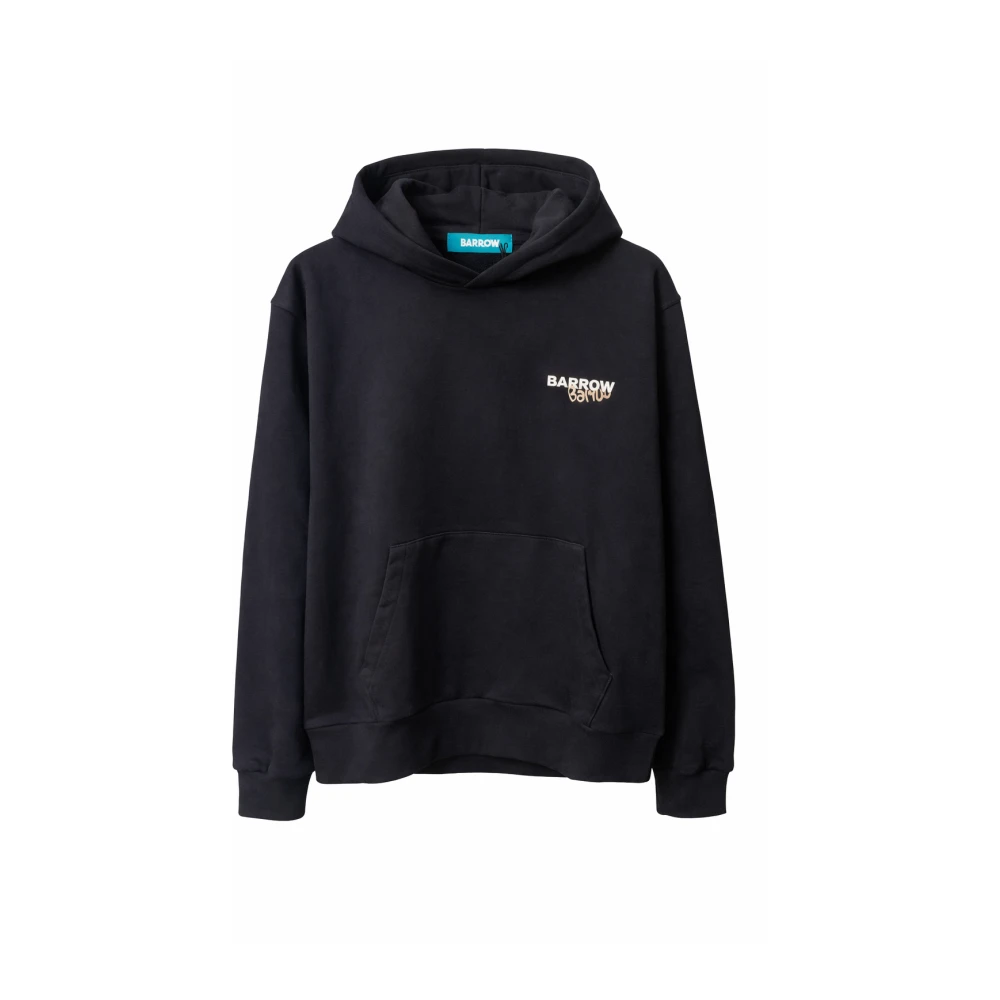 Barrow Men's Black Hoodies, Xs, Hoodie