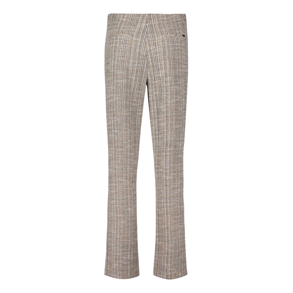 Betty & Co Broek met structuur om in te stappen Gray Dames