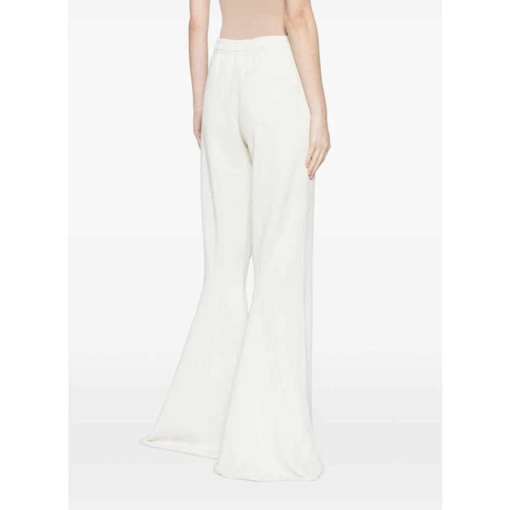 Entire Studios Flare Rijst Premium Kwaliteit White Dames
