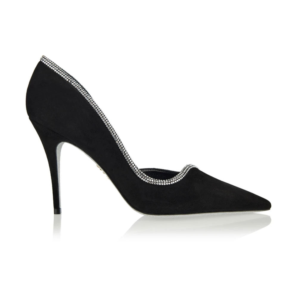 René Caovilla Black Pumps, Female, 8 Uk, Elegant High Heel Pumps
