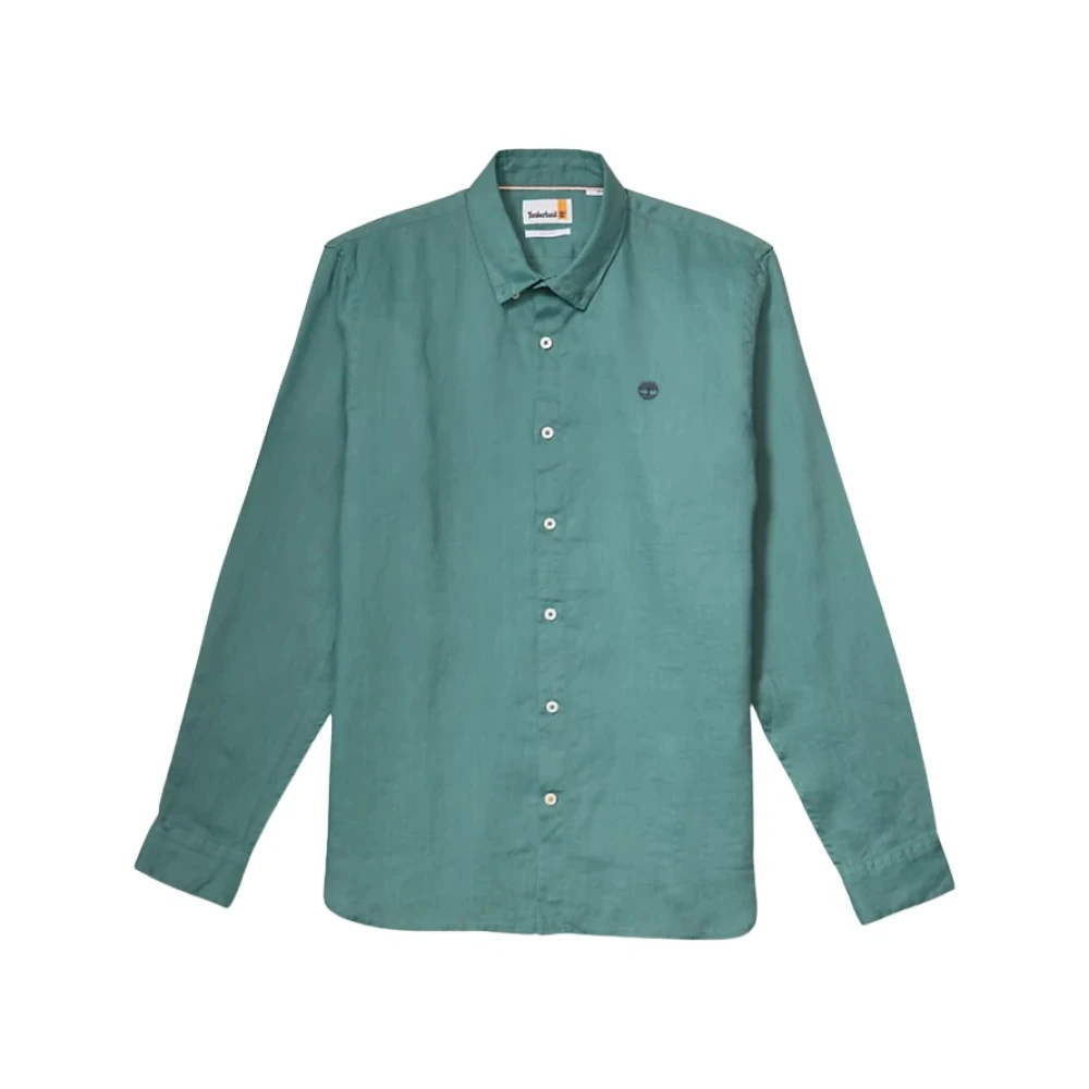 Timberland Casual Shirts Green Heren