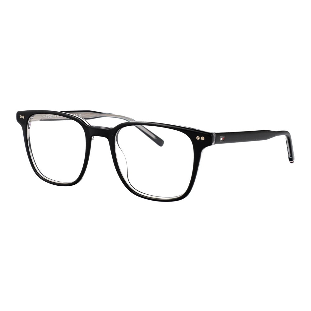 Tommy Hilfiger Uomo Nero Occhiali Ottici Eleganti Th 2130