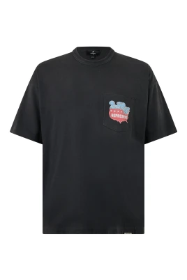 Bekväm T-shirt med logotyp