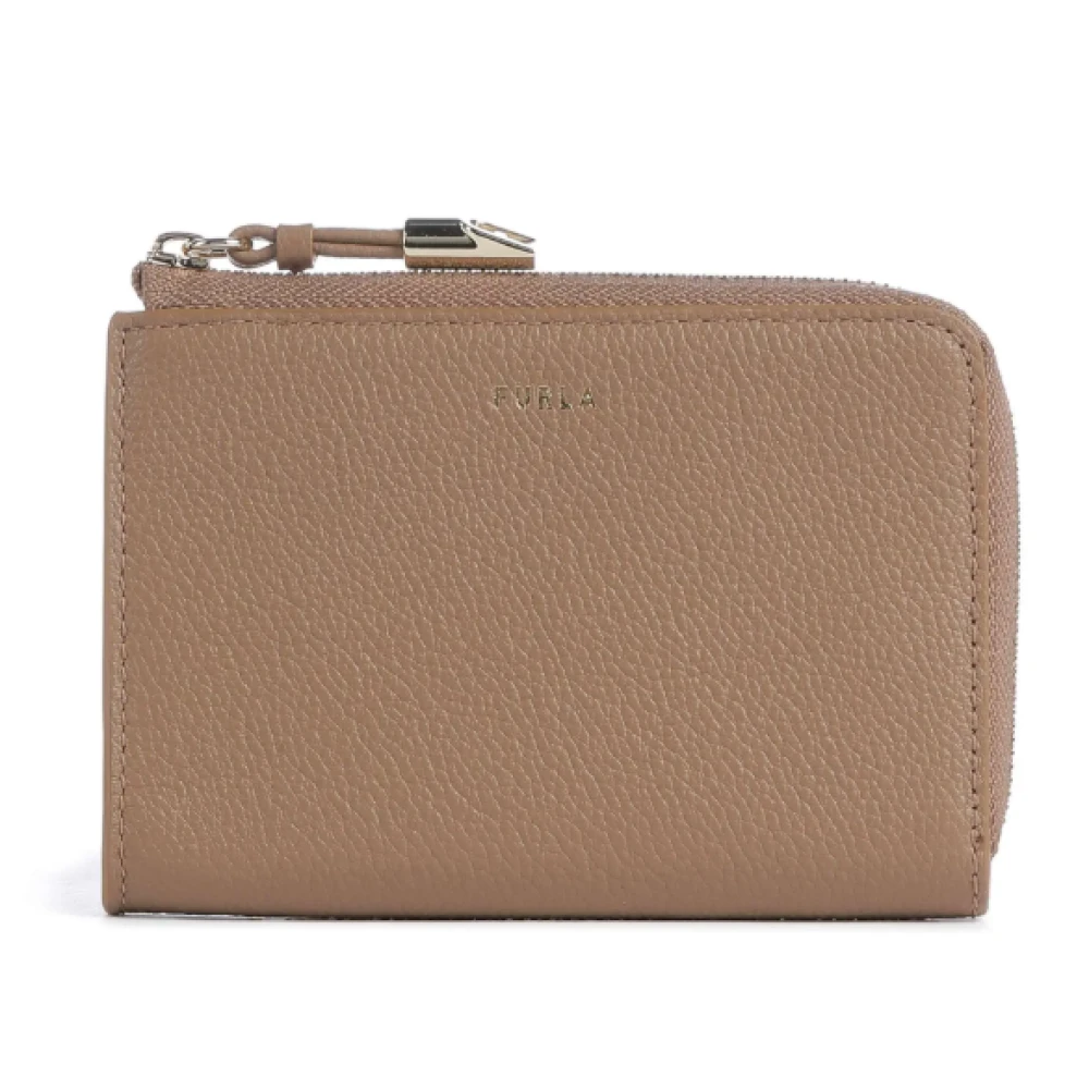 Furla Stijlvolle Portemonnees Collectie Beige Dames