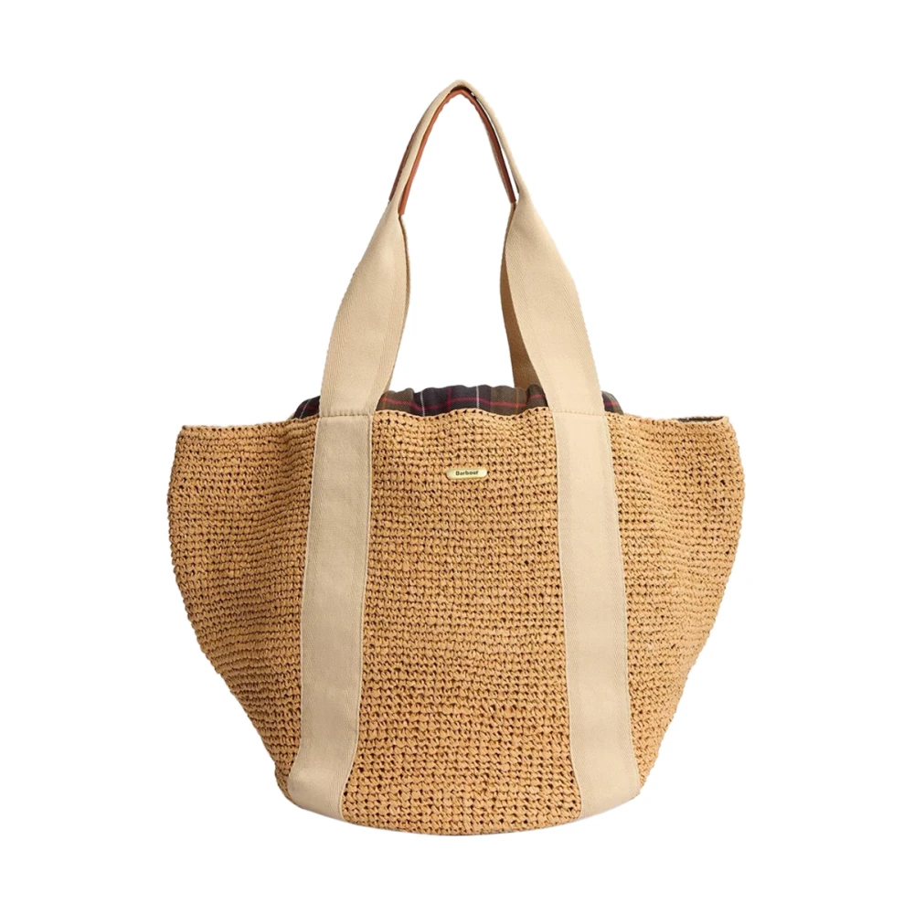 Barbour Women's Beige Lily Beach Tote Bag