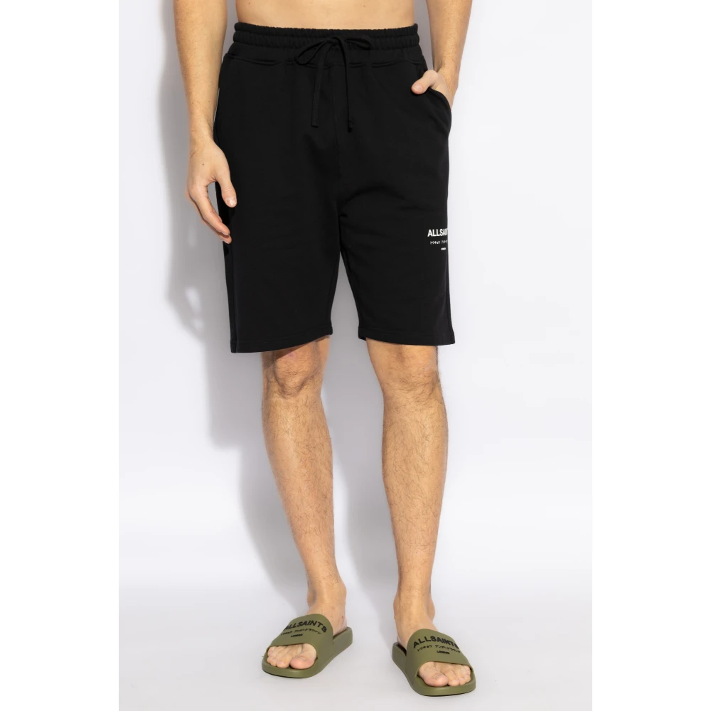 AllSaints Underground Shorts Black Heren