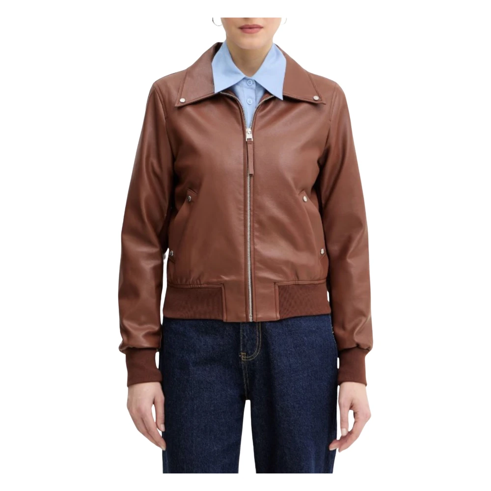 Silvian Heach Donna Marrone Giacche, L, New,