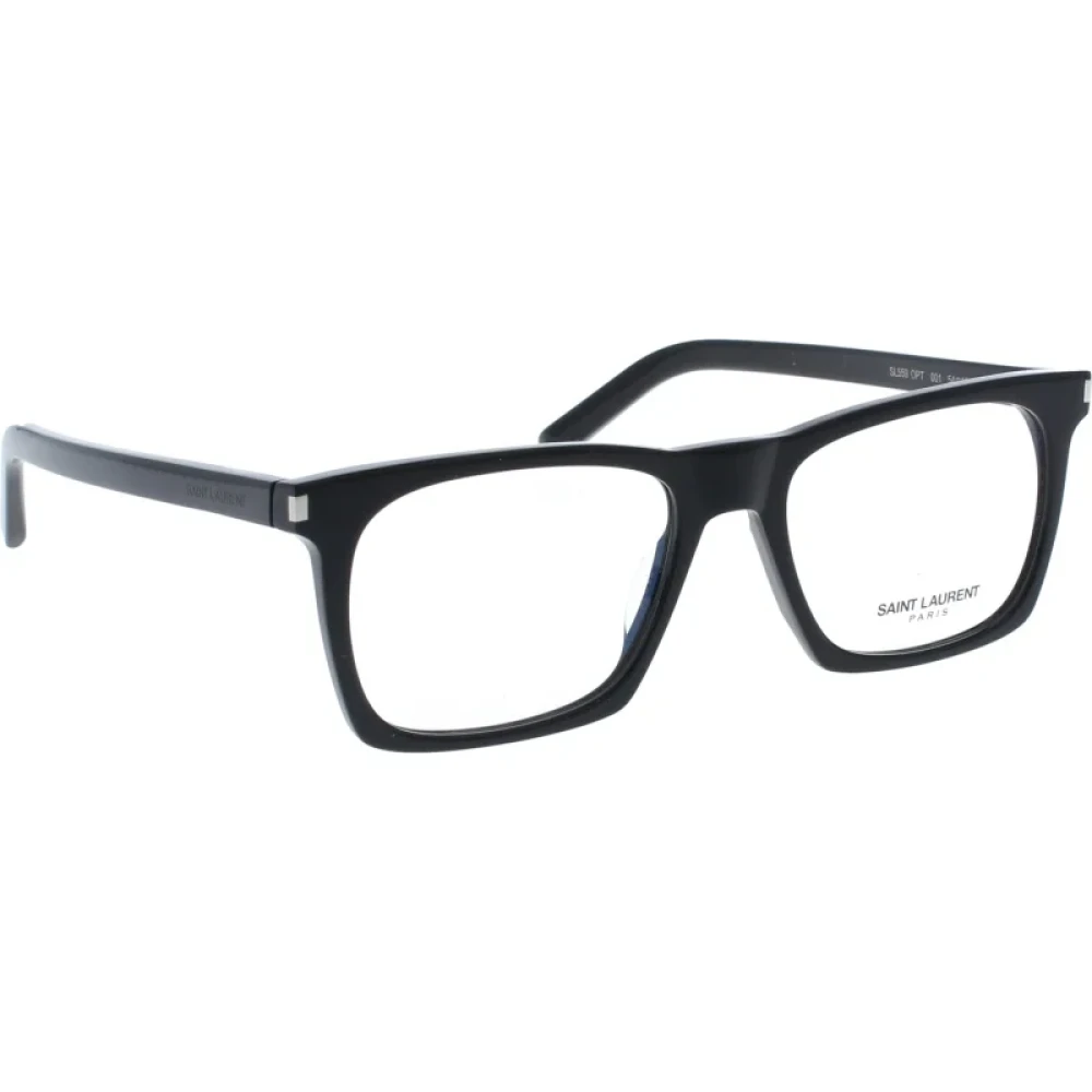 Saint Laurent Originele Brillen op Voorschrift Black Heren
