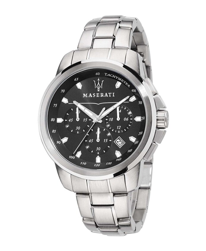 Reloj MASERATI Hombre (Acero Inoxidable - Negro)