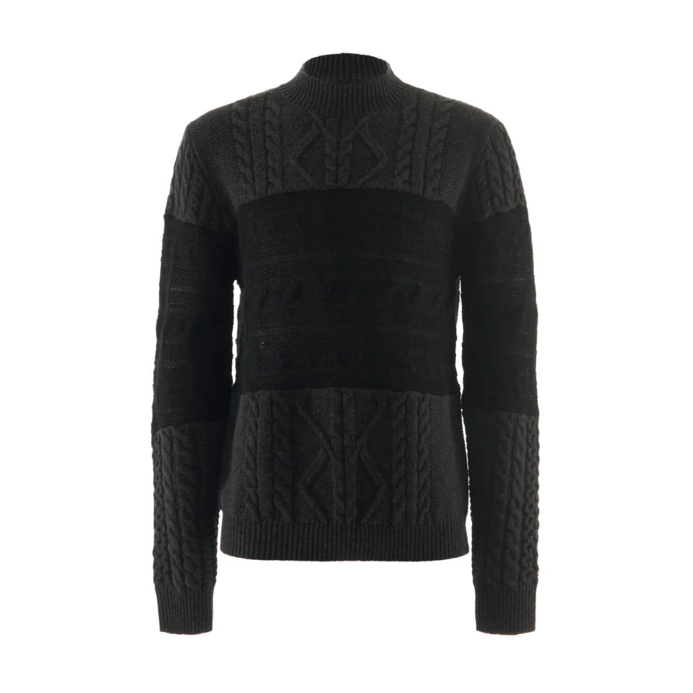 John Richmond Shirt met halve kraag Black Heren