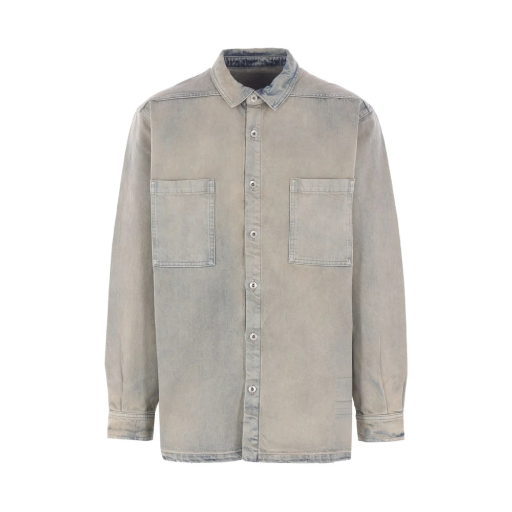Jackets > Denim Jackets - - Rick Owens - Modalova