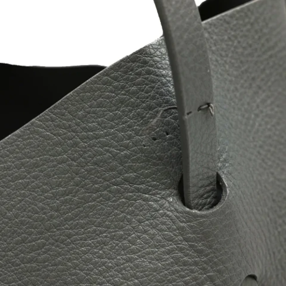 Balenciaga Vintage Pre-owned Leather balenciaga-bags Gray Dames