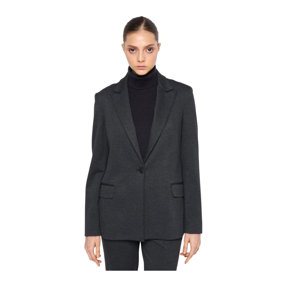 Silvian Heach Getailleerde blazer Gray Dames