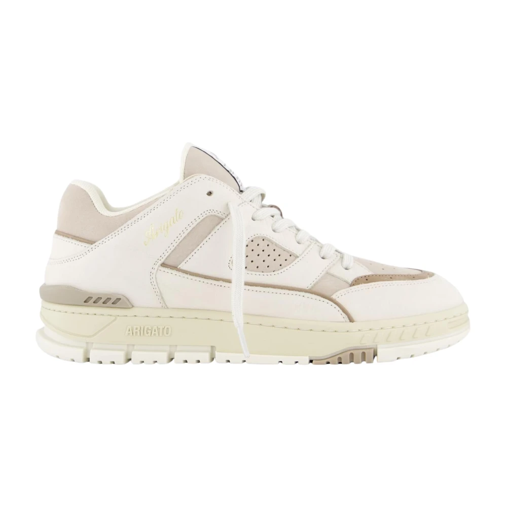 Axel Arigato Lage Top Sneaker /Taupe Heren Schoenen Wit
