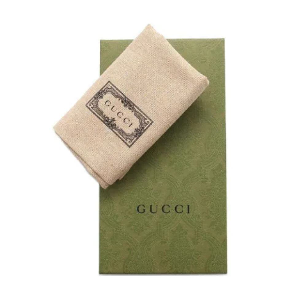 Gucci Vintage Pre-owned Leather wallets Black Dames