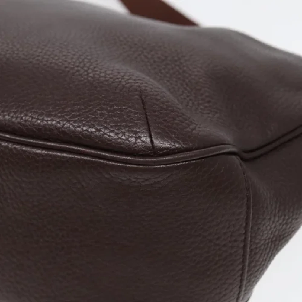 Burberry Vintage Pre-owned Fabric shoulder-bags Brown Dames