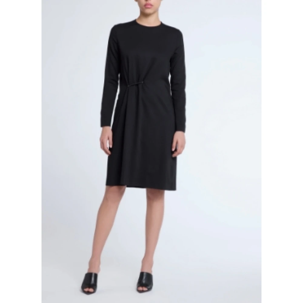 Antonelli Firenze Blauwe Monza Geweven Jurk Blue Dames