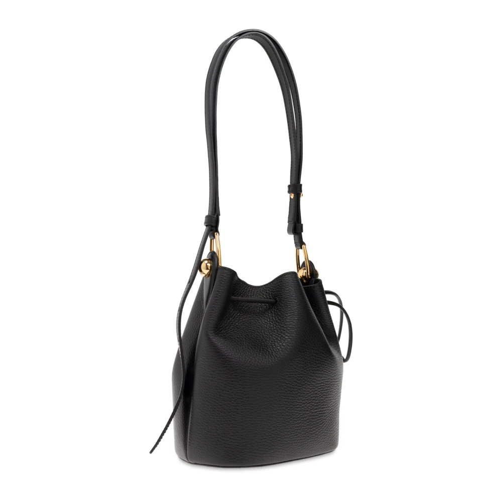 Furla Schoudertas Sfera Mini type emmer Black Dames