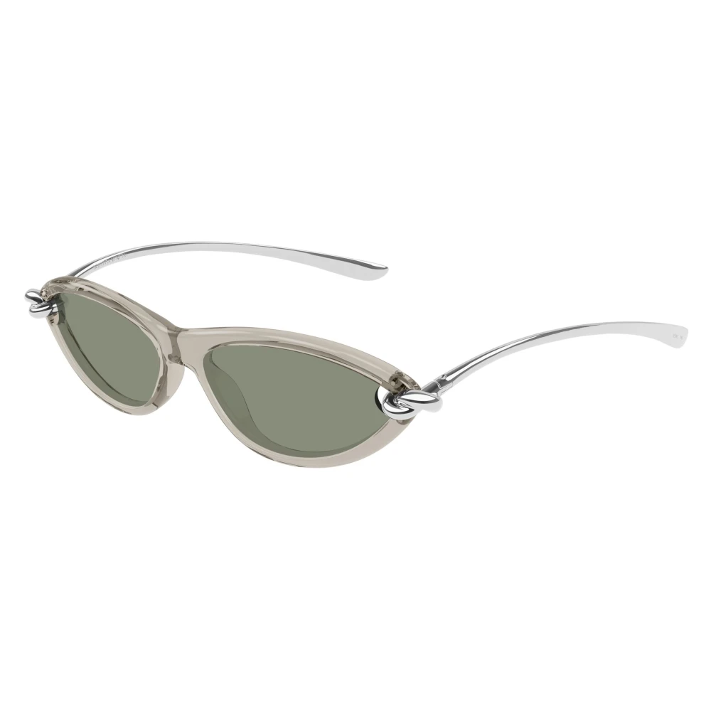 Bottega Veneta , Sunglasses, Unisex, Gray, 56 Mm, Bv1390s
