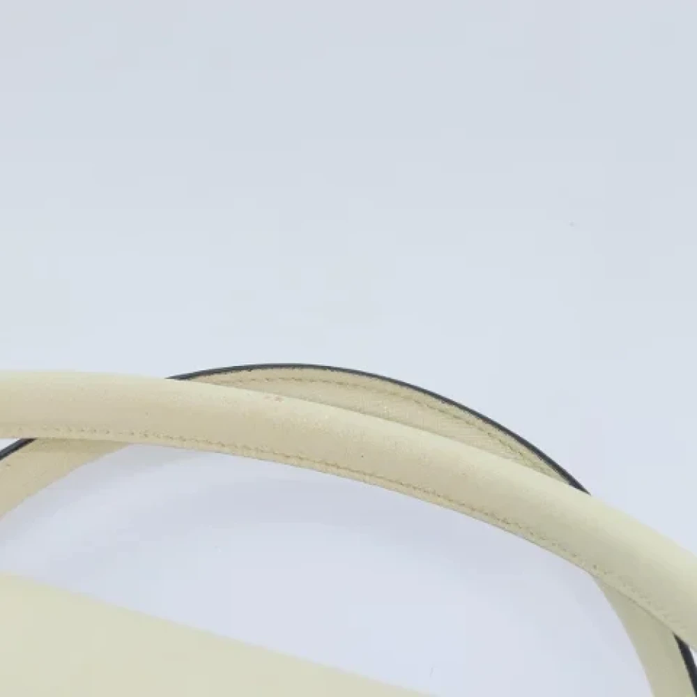 Salvatore Ferragamo Pre-owned Leather handbags White Dames