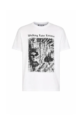 Vintage-Effect Graphic T-shirt