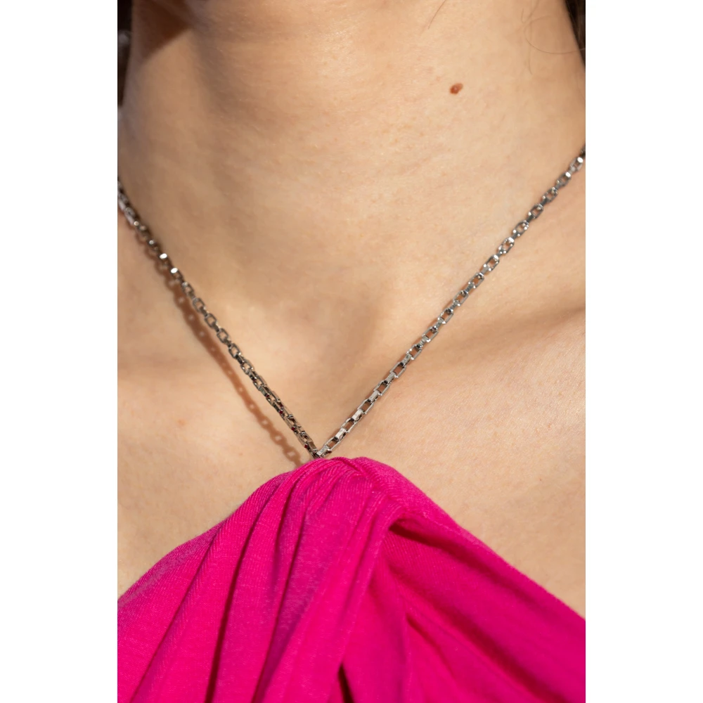 The Attico Asymmetrische jurk Pink Dames