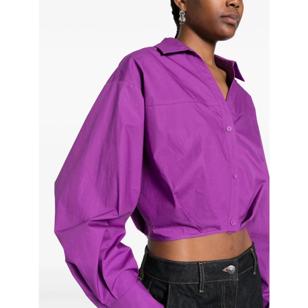 Twinset Sparkling Grape Actitude Shirt Purple Dames