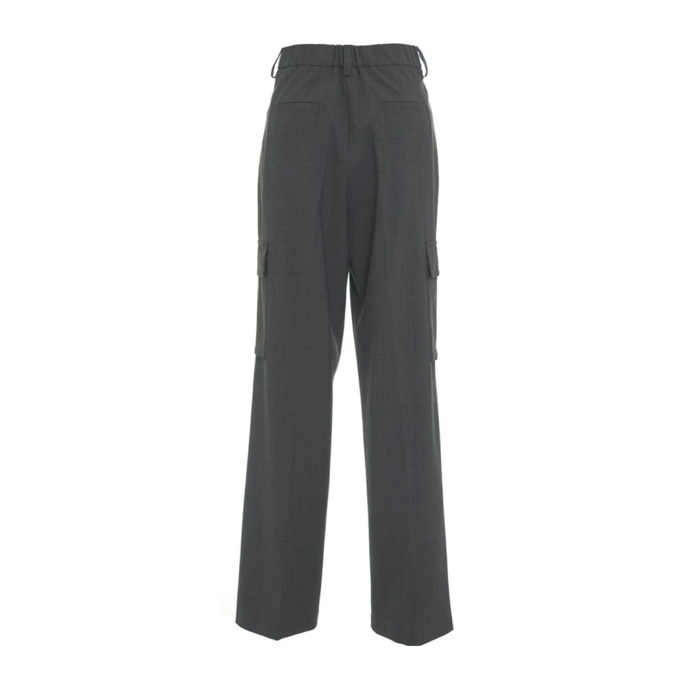 Herno Cargo Grijze Broek Gray Dames